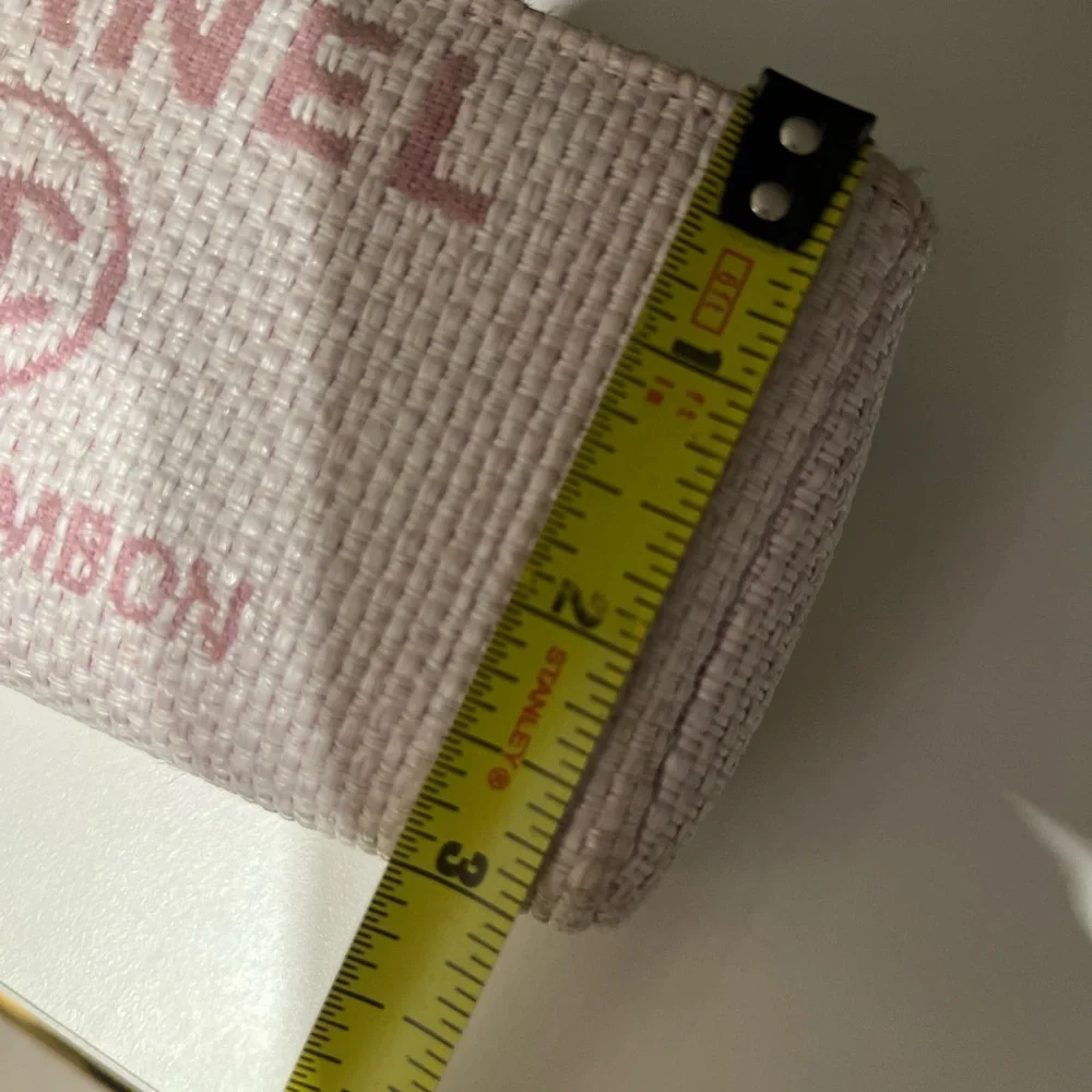 CHANEL Pink and Cream Mini Shoulder Bag